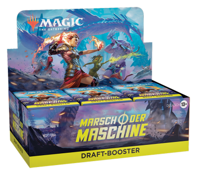 March of the Machine DE Draft Booster Display