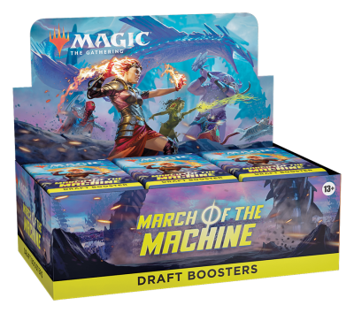 March of the Machine EN Draft Booster Display