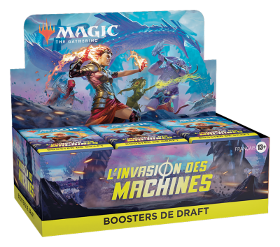 March of the Machine FR Draft Booster Display