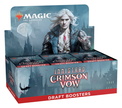 Crimson Vow IT Draft Booster Display