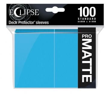 Eclipse Sky Blue Matte Deck Protector 100ct