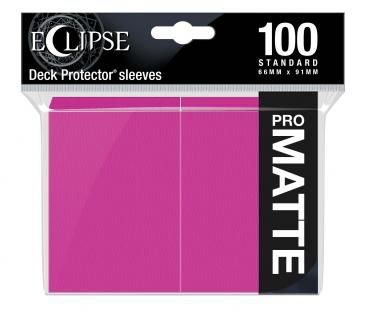 Eclipse Hot Pink Matte Deck Protector 100ct