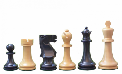 Old Vintage 3.75\" Shisham Chess Pieces