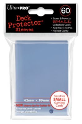 CLEAR YGO NEW DECK PROTECTOR 60-CT