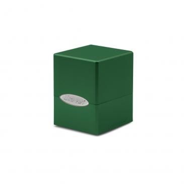 Forest Green Satin Cube