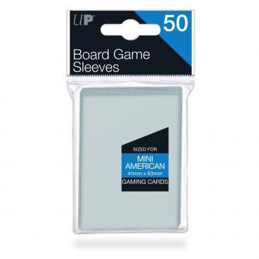 41x63mm Mini American Board Game Sleeves 50ct