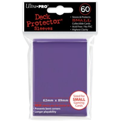 PURPLE YGO NEW DECK PROTECTOR 60-CT