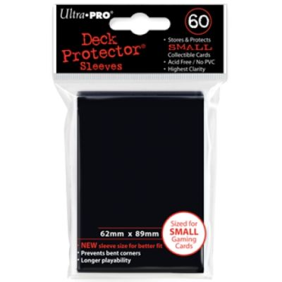 BLACK YGO NEW DECK PROTECTOR 60-CT