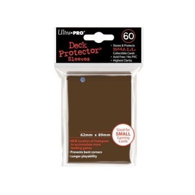 BROWN YGO NEW DECK PROTECTOR 60-CT