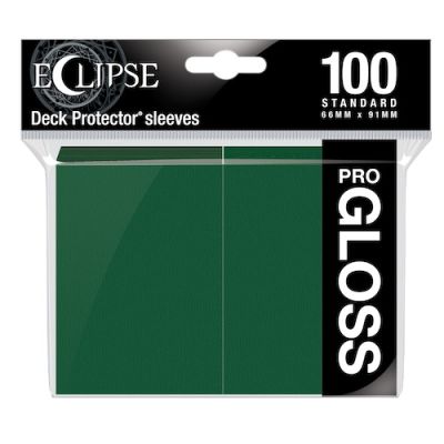 Eclipse Gloss Forest Green Deck Protector 100ct
