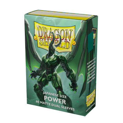 DS Small Matte Dual Metallic Green/Power Sleeves 60ct