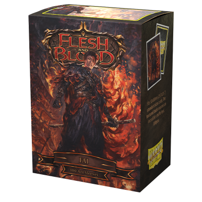 Dragon Shield Flesh and Blood Fai Art Sleeves 100ct