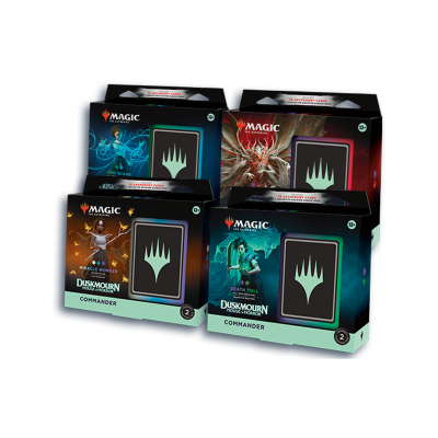 Magic: The Gathering Duskmourn: House of Horror Commander Deck Display (4ct)