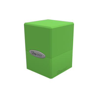 Lime Green Satin Cube