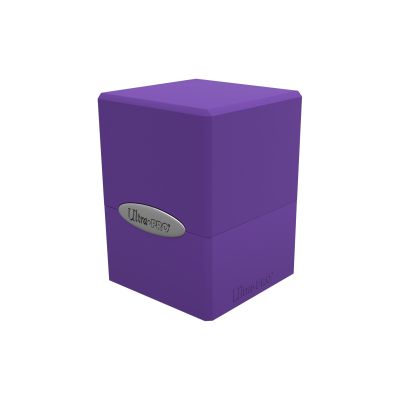 Royal Purple Satin Cube