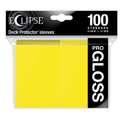 Eclipse Gloss Lemon Yellow Deck Protector 100ct