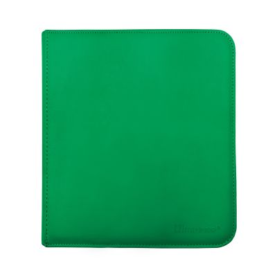 12-Pkt Green Zippered PRO-Binder