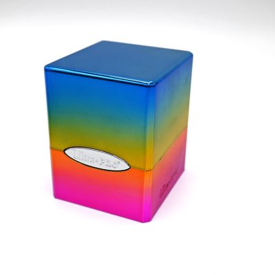 Hi-Gloss Rainbow Satin Cube