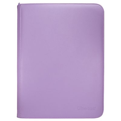 Vivid 4-Pkt Purple Zippered PRO-Binder