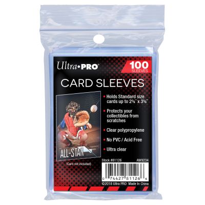CARD SOFT SLEEVES (100-CT)
