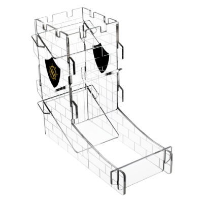 RPG Dice Tower (Clear)