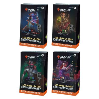 Magic: The Gathering Outlaws of Thunder Junction Commander Deck Display (4ct) (FR) 