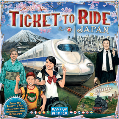 TICKET TO RIDE JAPAN & ITALY MAP COLLECTION VOL.7