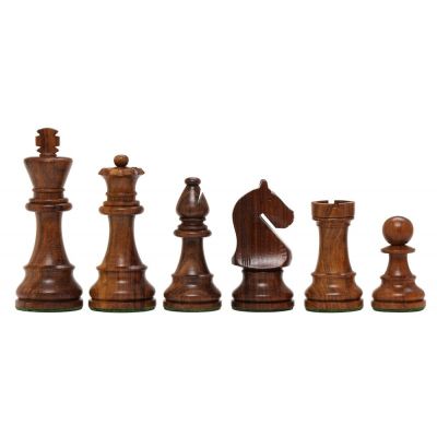 Staunton Chess Pieces Polgar In Sheesham 95mm