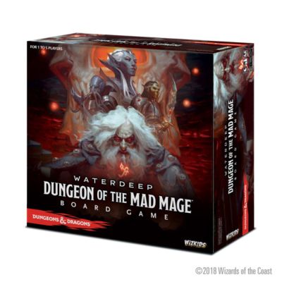 D&D WATERDEEP: DUNGEON OF THE MAD MAGE ADVENTURE SYSTEM BOARD GAME