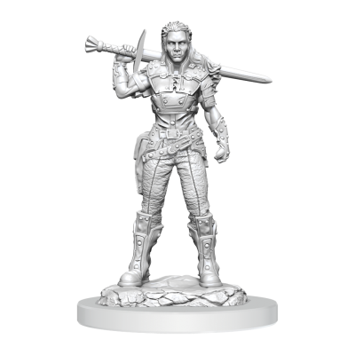 Dungeons & Dragons Nolzur's Mini: Orc Female Fighter