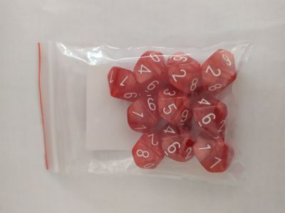 10 PEARL D10 RED/WHITE