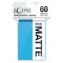 Eclipse Sky Blue Small Matte Deck Protector 60ct