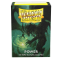 DS Matte Dual Mettalic Green/Power Sleeves 100ct