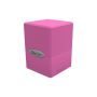 Hot Pink Satin Cube