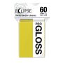 Eclipse Gloss Small Size Lemon Yellow Deck Protector 60ct