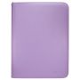 Vivid 9-Pkt Purple Zippered PRO-Binder