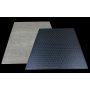 Megamat Reversive Black/Grey 1" Squares (34.5" x 48")